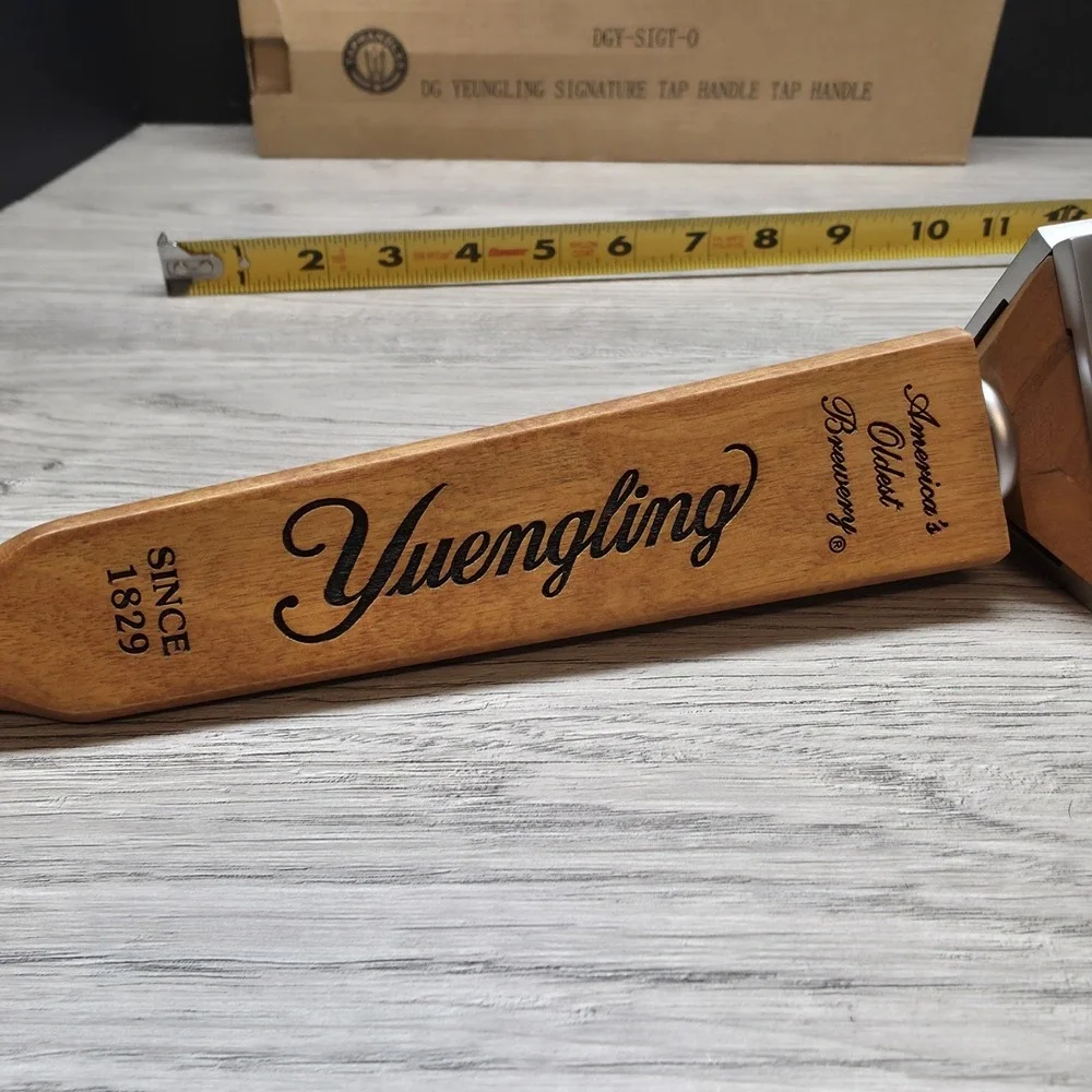 Yuengling Black & Tan Beer  3-Sided Beer Tap Handle - 13